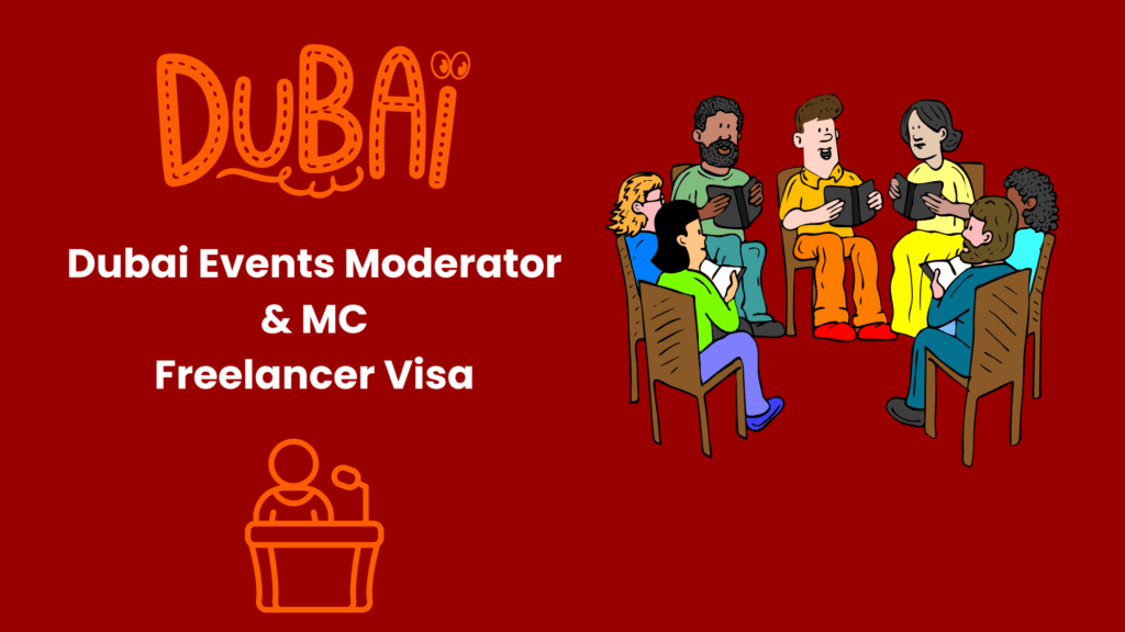 Dubai Freelance Visa for Events Moderator & MC