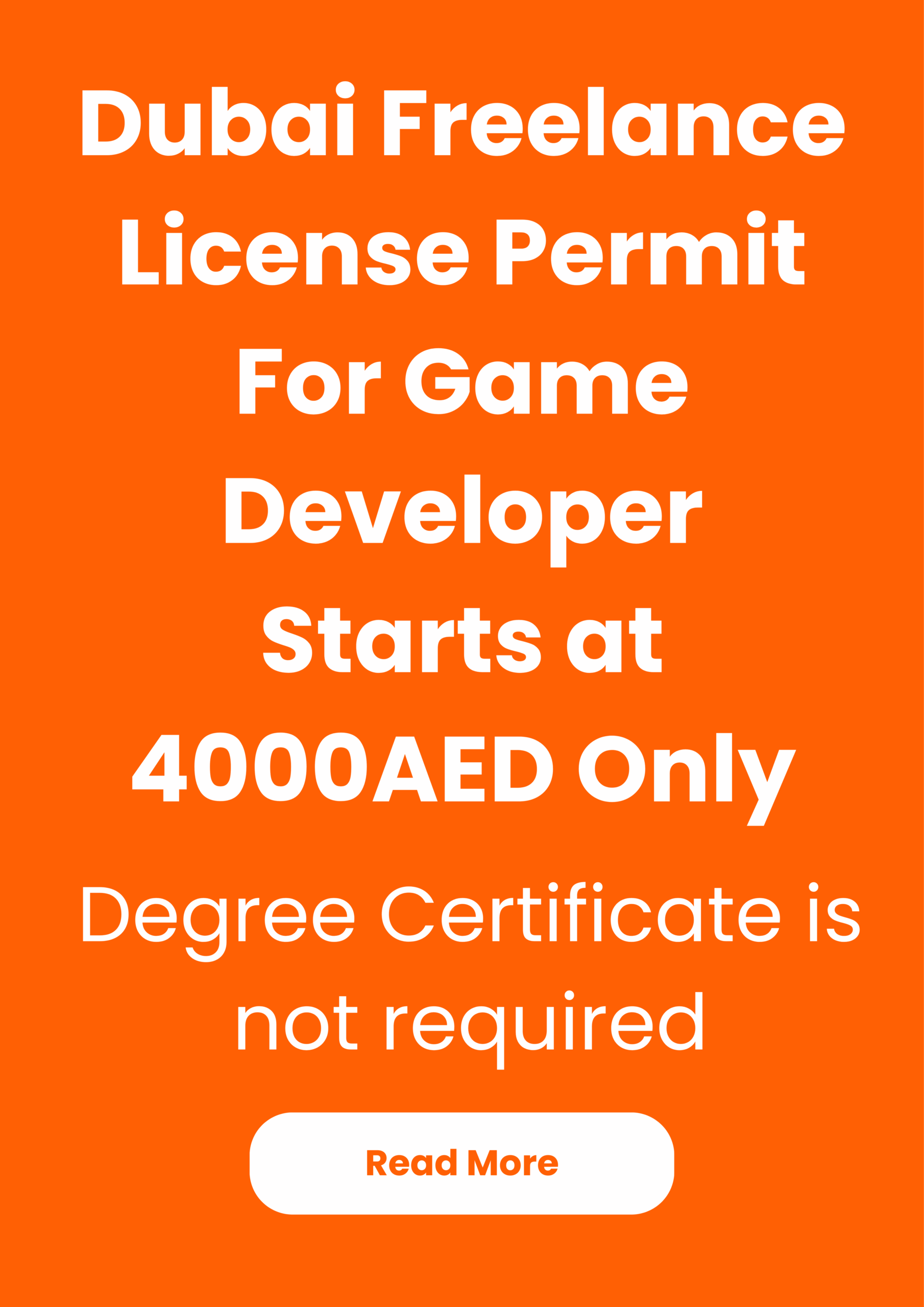 Dubai Game Developer Freelancer Visa